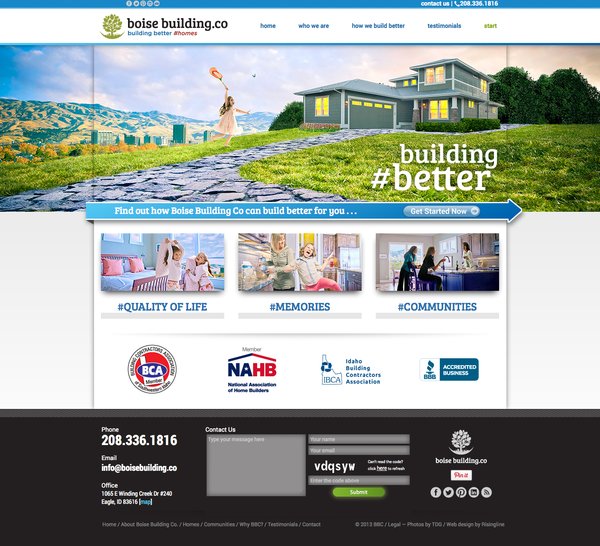 Boise Building Co website