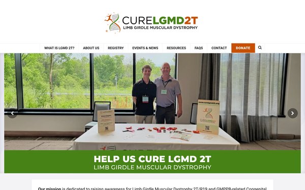 CureLGMD2T website