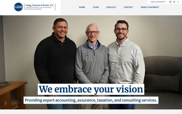 GBB Accounting website