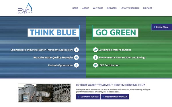 PurWater website